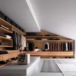 cabina armadio per mansarda