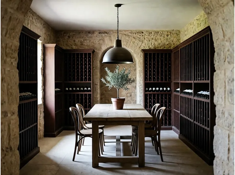 arredare la cantina dei vini