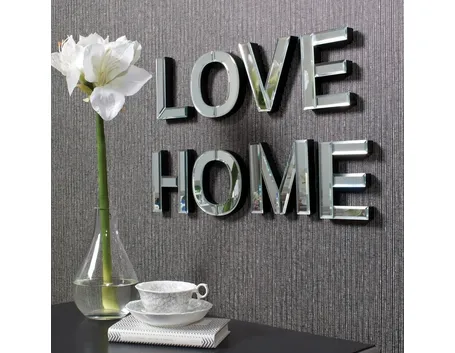 lettering per casa