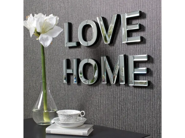 lettering per casa