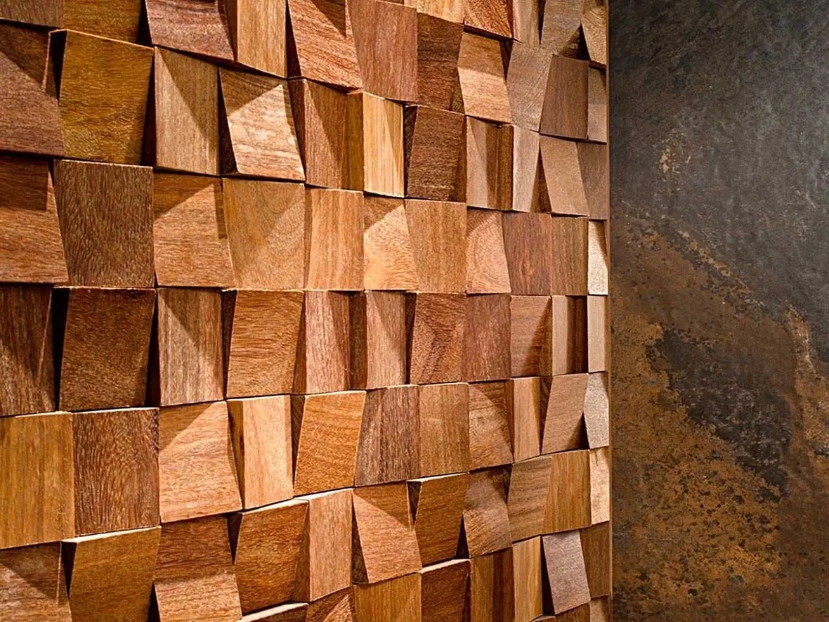 mosaici in legno
