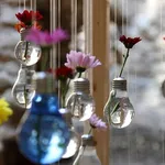 lampadine come porta fiori