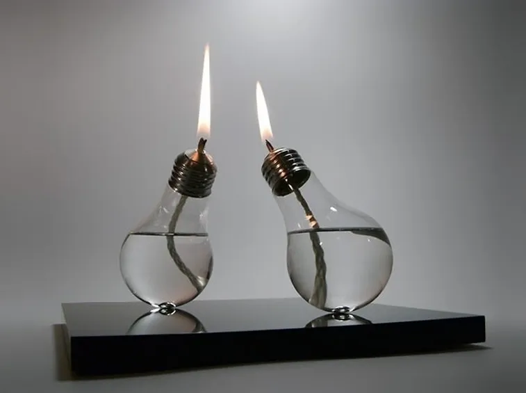 lampada a olio