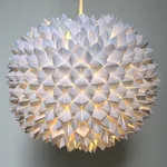 esempio di lampada in carta