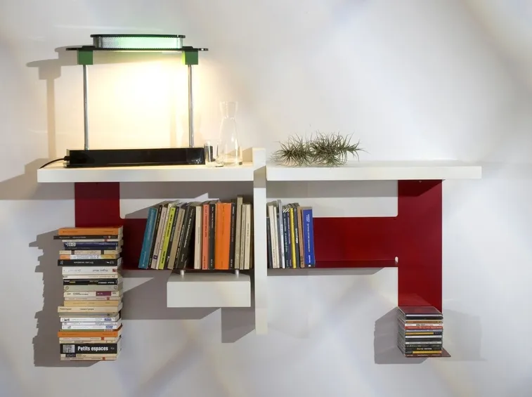 libreria modulare a parete
