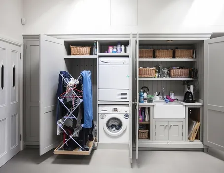 Arredo stanza lavanderia