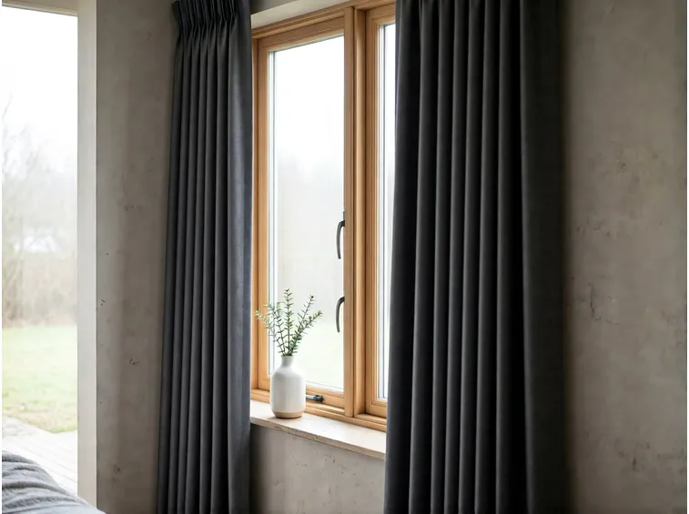 Come funziona una tenda termica davanti alla finestra