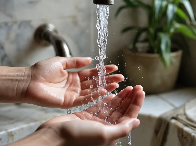 Il risultato dell'acqua depurata