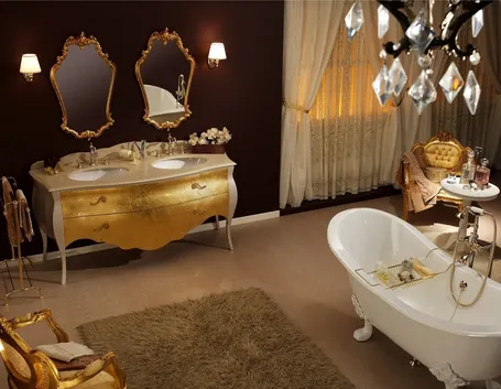 stile barocco bagno