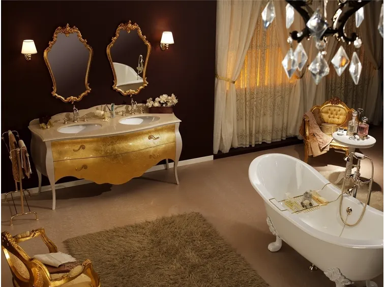 stile barocco bagno