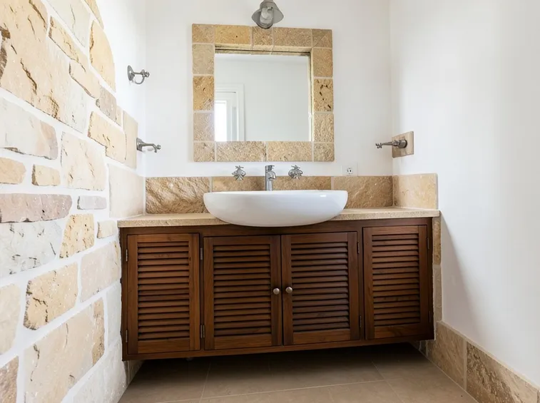bagno in muratura