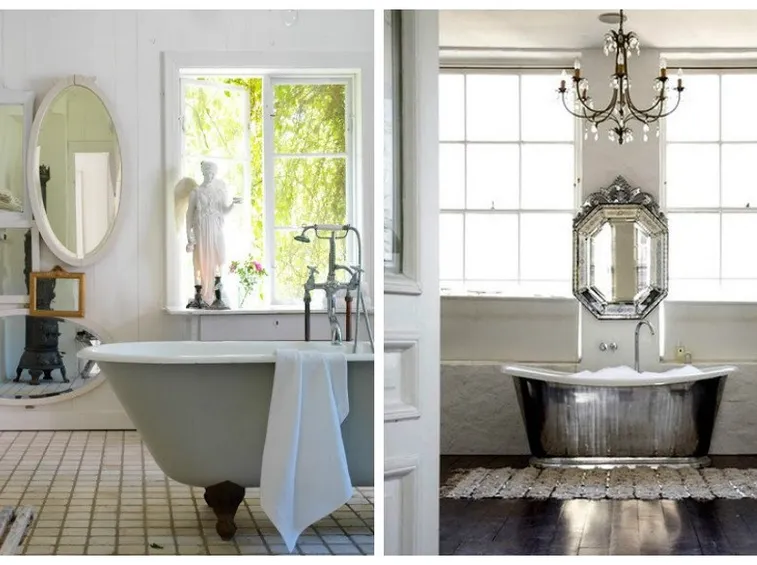 idee per bagni shabbychic