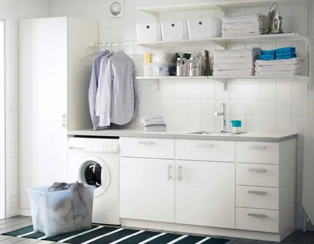 Parete per bagno lavanderia