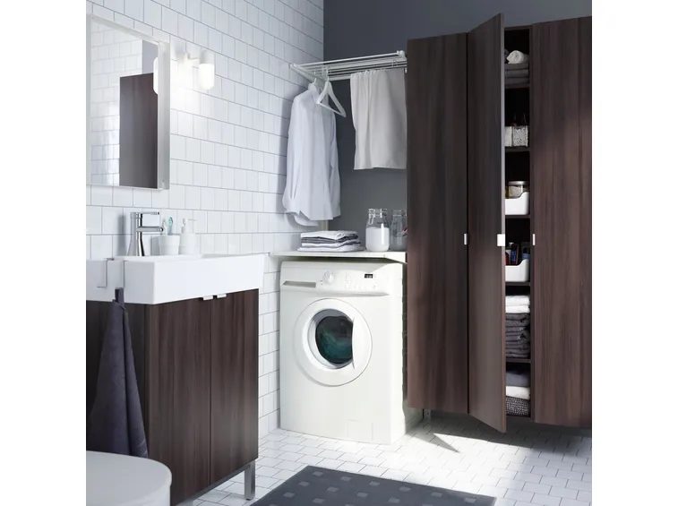 Lavatrice in bagno