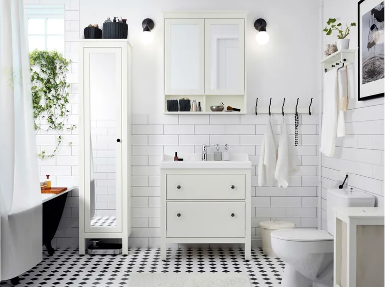 mobili bagno Ikea Hemnes