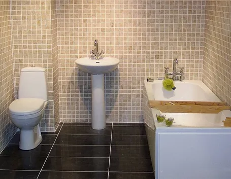 Sovrapposizione vasca da bagno