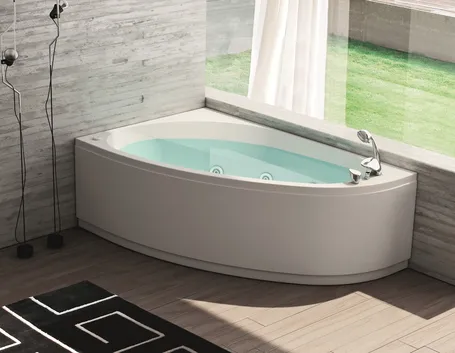 vasca da bagno ad angolo Hafro