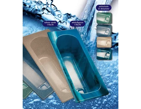 vasche da bagno colorate