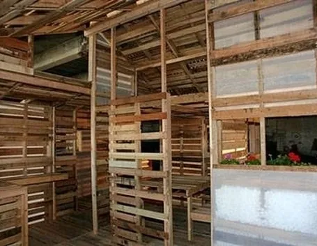 casa in pallet 