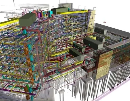 modello realizzato con software bim