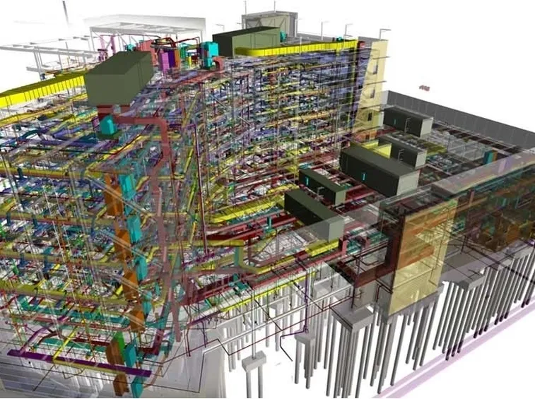 modello realizzato con software bim