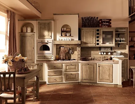esempio di cucina in muratura