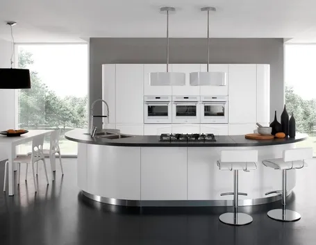 cucina curva