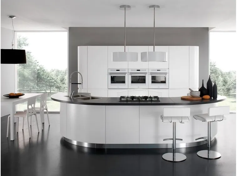 cucina curva