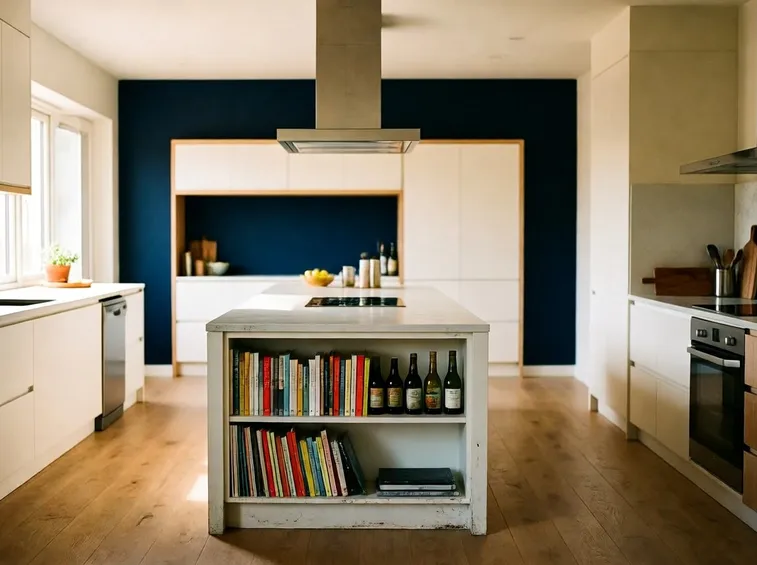cucina aperta sul soggiorno