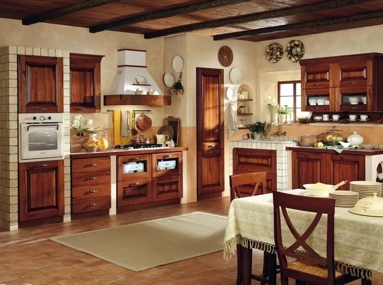 esempio cucina in muratura