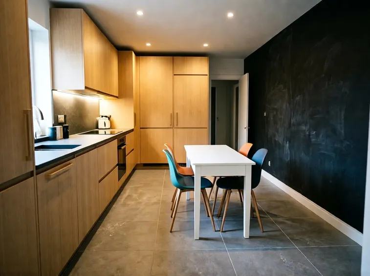 arredare cucina lunga e stretta