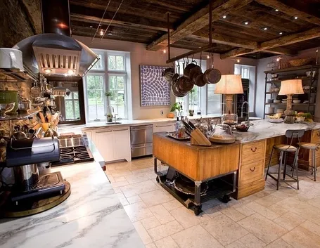 cucina in stile industriale