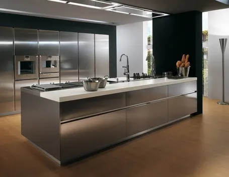 Cucine in acciaio inox