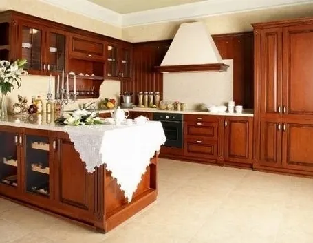 cucina in legno massello 