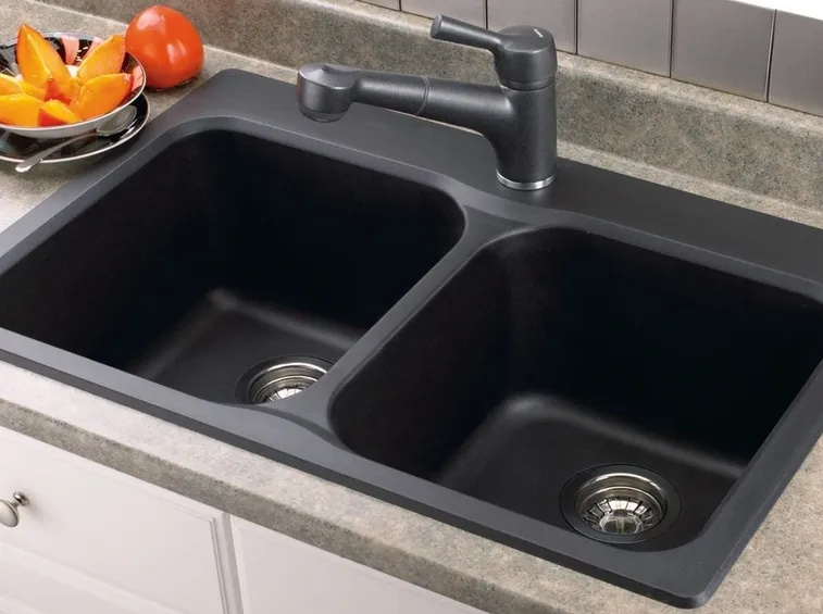 esempio di lavello in materiale composito