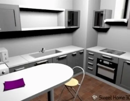 progettare cucina con sweet home