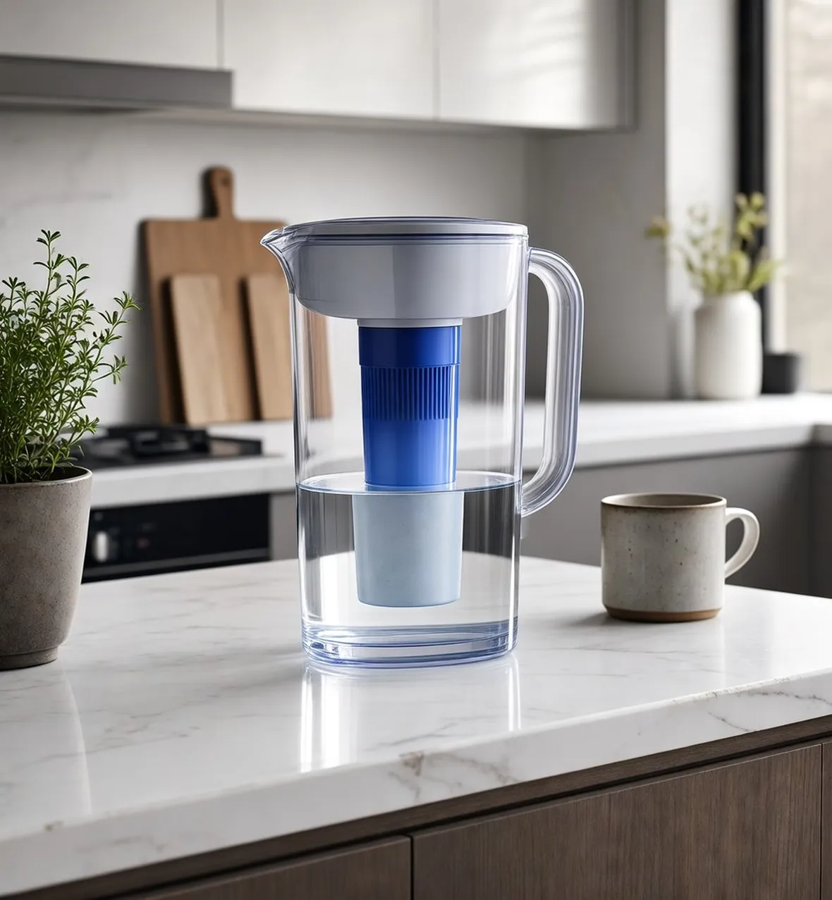 caraffa filtrante
