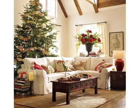casa decorata per Natale