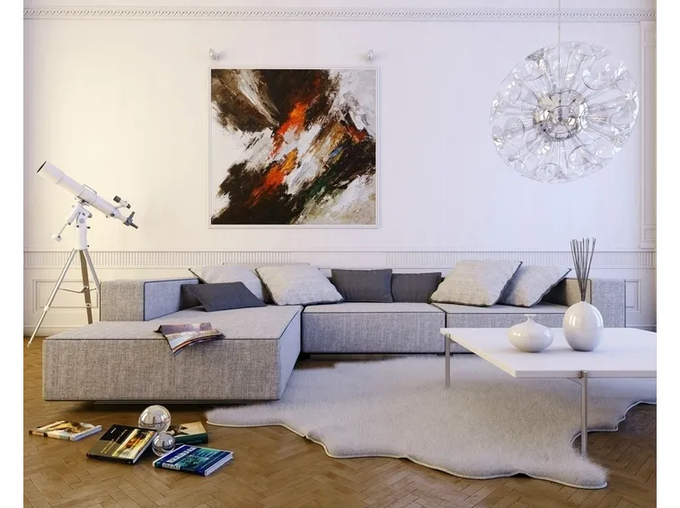 quadro in living moderno