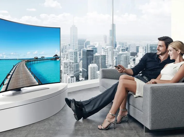 tv curvo sony