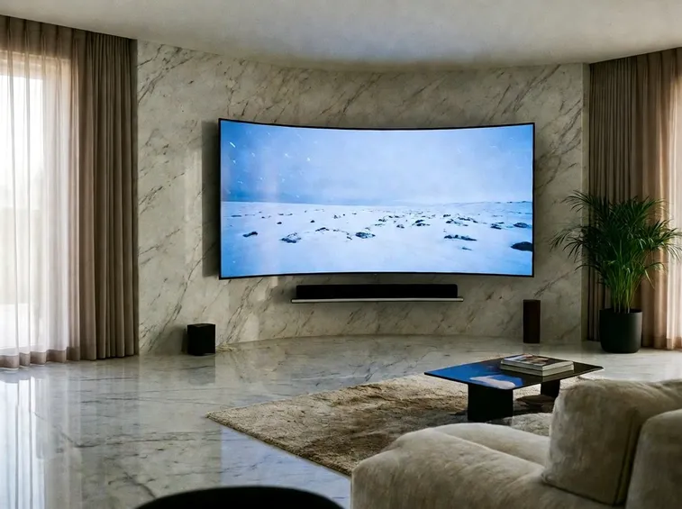 tv samsung con speaker curvi