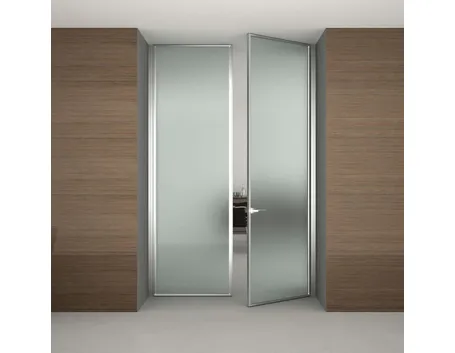 Porta a battente vetro