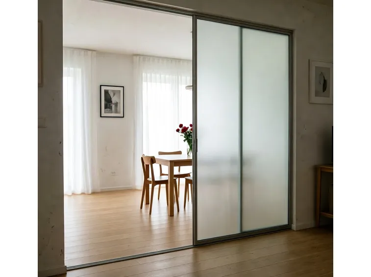 Arredare con una porta in vetro
