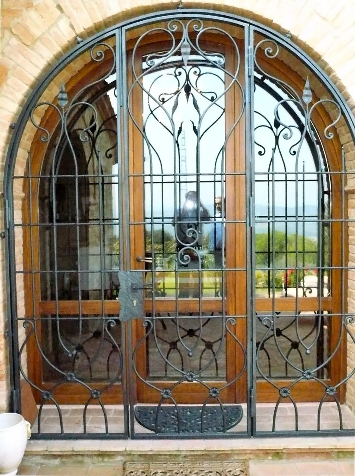 porte in ferro battuto