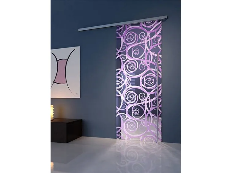 Pittura su porte di vetro