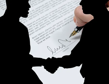 Firma contratto acquisto