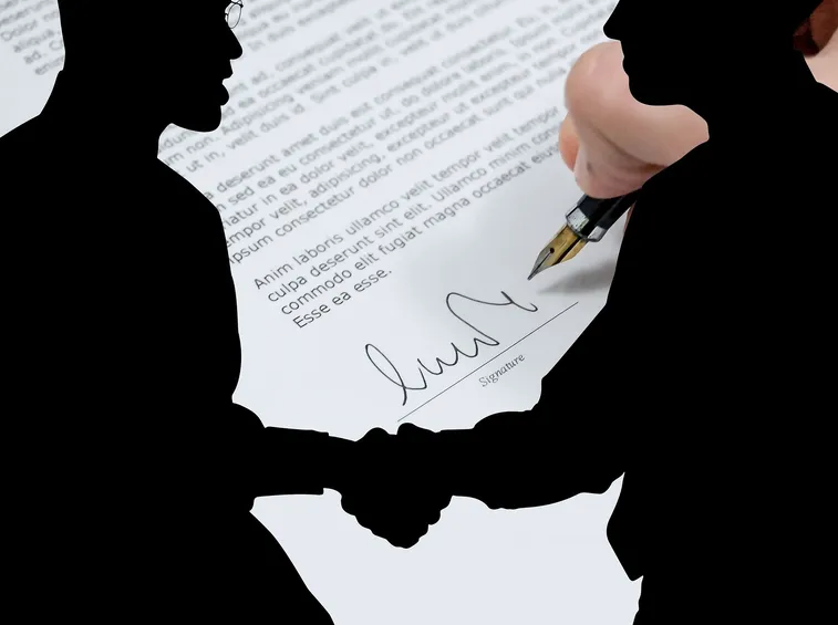 Firma contratto acquisto