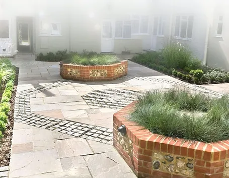 giardino condominiale