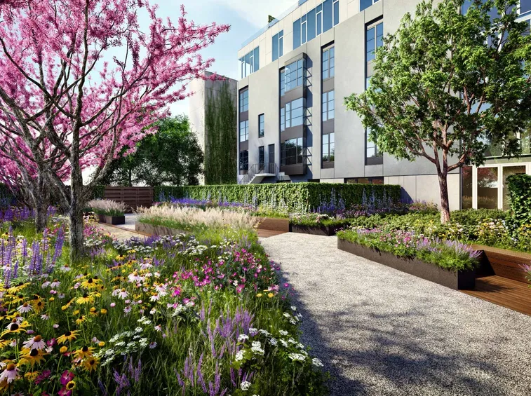 giardino condominiale