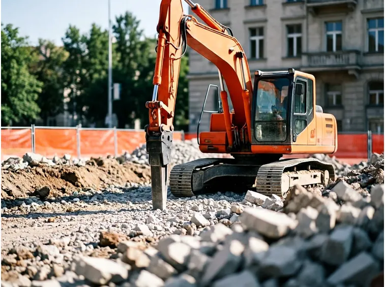 cantiere per demolizione
